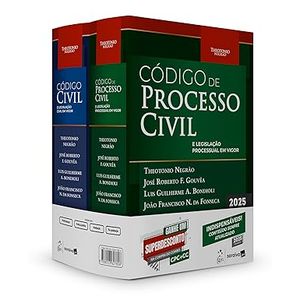 KIT - CODIGO CIVIL E LEGISLACAO CIVIL EM VIGOR E CODIGO DE PROCESSO CIVIL E LEGISLACAO PROCESSUAL EM VIGOR