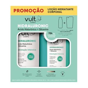 KIT VULT HIDRALURONICO GLICERINA HIDRATANTE +SABONETE REFIL