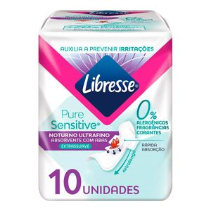 ABSORVENTE LIBRESSE ULTRAFINO NOTURNO 10UN