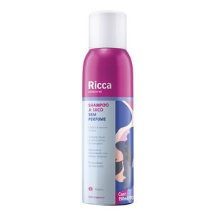 SHAMPOO A SECO RICCA SEM PERFUME 150ML