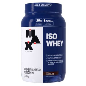 ISO WHEY MAX TITANIUM CHOCOLATE 900G