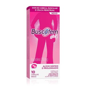 BUSCOFEM GIRLS 200MG 10CAP