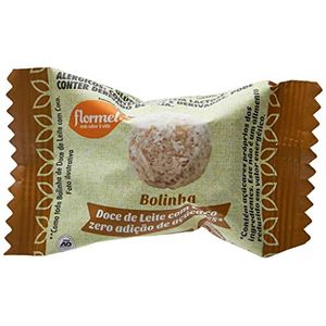 BOLINHA FLORMEL DOCE DE LEITE COM COCO ZERO AÇUCAR 10G