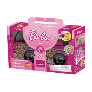 SHAMPOO RICCA BARBIE SUAVE 250ML MAIS CONDICIONADOR 250ML