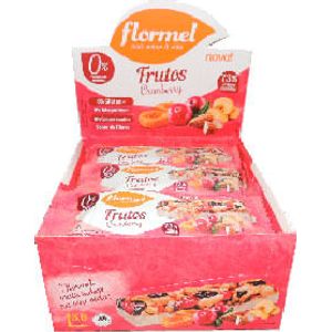 BARRA DE CASTANHAS DE CAJU COM CRANBERRY FLORMEL ZERO AÇUCAR