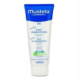 MUSTELA BEBE SHAMPOO 2EM1 CABELOS E CORPO 200ML
