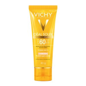 VICHY IDEAL SOLEIL CLARIFY PROTETOR SOLAR COM COR FPS60 40G