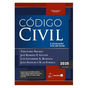 CODIGO CIVIL E LEGISLACAO CIVIL EM VIGOR