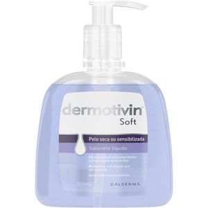 DERMOTIVIN SOFT SABONETE LIQUIDO PELE NORMAL OU SECA 300ML