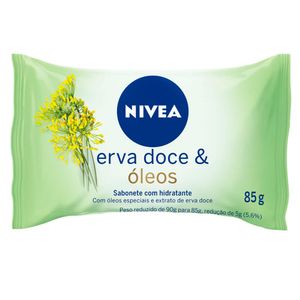 NIVEA SABONETE ERVA DOCE E OLEOS 85G
