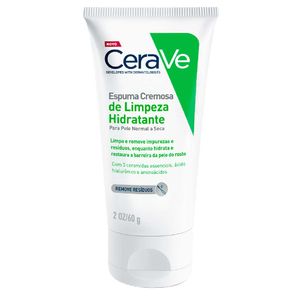 CERAVE ESPUMA CREMOSA DE LIMPEZA HIDRATANTE 140G