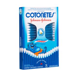 COTONETES JOHNSONS HASTES FLEXIVEIS 75UN