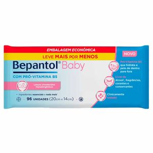 LENÇO UMEDECIDO BEPANTOL BABY 96UN