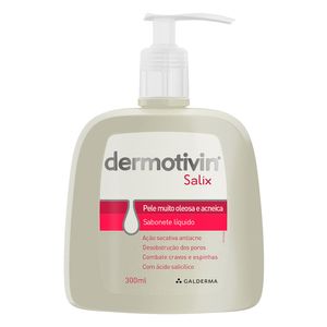 DERMOTIVIN SALIX SABONETE LIQUIDO 120ML