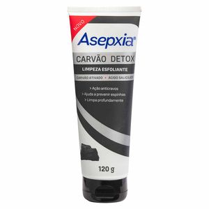 ASEPXIA CARVAO DETOX ESFOLIANTE 120G