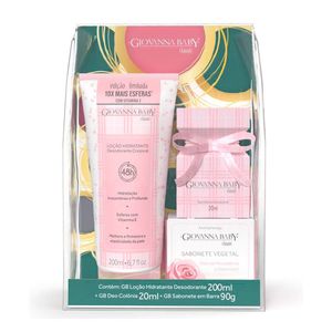 KIT GIOVANNA BABY CLASSIC HIDRATANTE+ COLONIA+ SABONTE