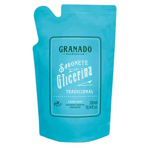 SABONETE LIQUIDO GRANADO GLICERINA REFIL 300ML
