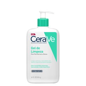 CERAVE GEL DE LIMPEZA PELE NORMAL/OLEOSA S/PERFUME 454G PUMP