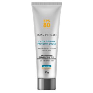 UV OIL DEFENSE PROTETOR SOLAR FPS80 COM COR SKINCEUTICALS 40