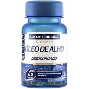OLEO DE ALHO 500MG CATARINENSE 60CAP