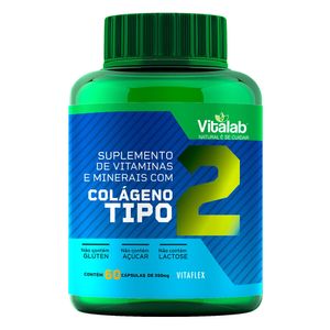 COLAGENO TIPO II VITALAB 60CAP
