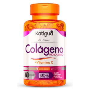 COLAGENO HIDROLISADO + VITAMINA C KATIGUA 60CAP