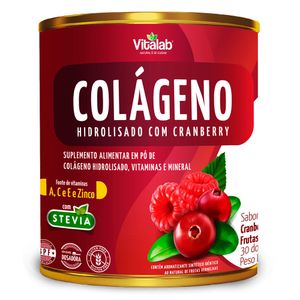 COLAGENO HIDROLISADO VITALAB CRANBERRY 300G
