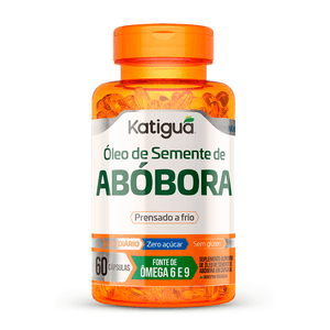 OLEO DE SEMENTE DE ABOBORA 1000MG KATIGUA 60CAP