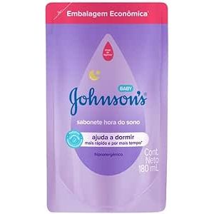SABONETE LIQUIDO JOHNSONS BABY HORA DO SONO REFIL 180ML