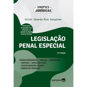 SINOPSES JURIDICAS V24 - TOMO I -  LEGISLACAO PENAL ESPECIAL