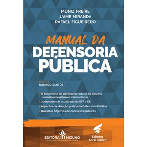 MANUAL DA DEFENSORIA PUBLICA