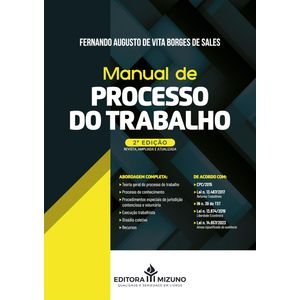 MANUAL DE PROCESSO DO TRABALHO