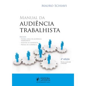 MANUAL DA AUDIENCIA TRABALHISTA