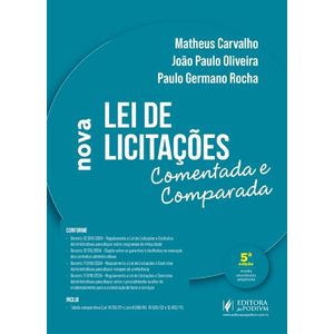 NOVA LEI DE LICITACOES COMENTADA E COMPARADA