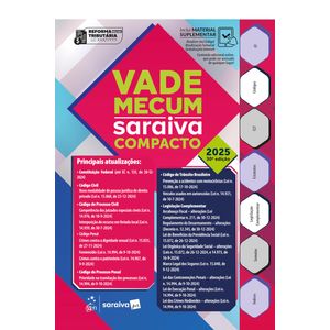 VADE MECUM COMPACTO SARAIVA - 1º SEMESTRE