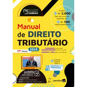 MANUAL DE DIREITO TRIBUTARIO