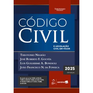 CODIGO CIVIL E LEGISLACAO CIVIL EM VIGOR