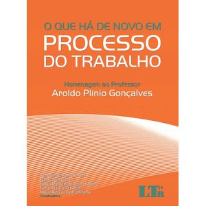 QUE HA DE NOVO EM PROCESSO DO TRABALHO, O