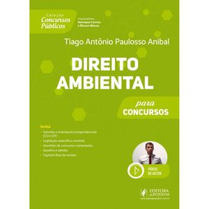 COLECAO CONCURSOS PUBLICOS - DIREITO AMBIENTAL