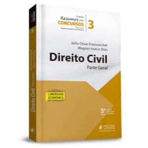 COLECAO RESUMOS PARA CONCURSOS V03 - DIREITO CIVIL: PARTE GERAL