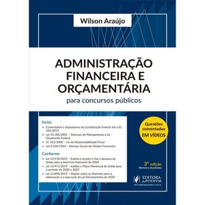 ADMINISTRACAO FINANCEIRA E ORCAMENTARIA PARA CONCURSOS PUBLICOS