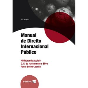 MANUAL DE DIREITO INTERNACIONAL PUBLICO