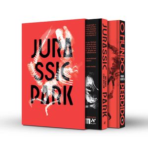 BOX - JURASSIC PARK - EDICAO CAPA DURA