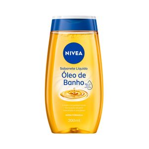 NIVEA SABONETE LIQUIDO OLEO DE BANHO 200ML
