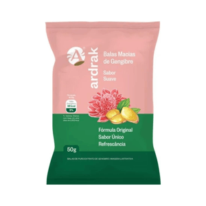 BALAS DE GENGIBRE ARDRAK SUAVE 50G