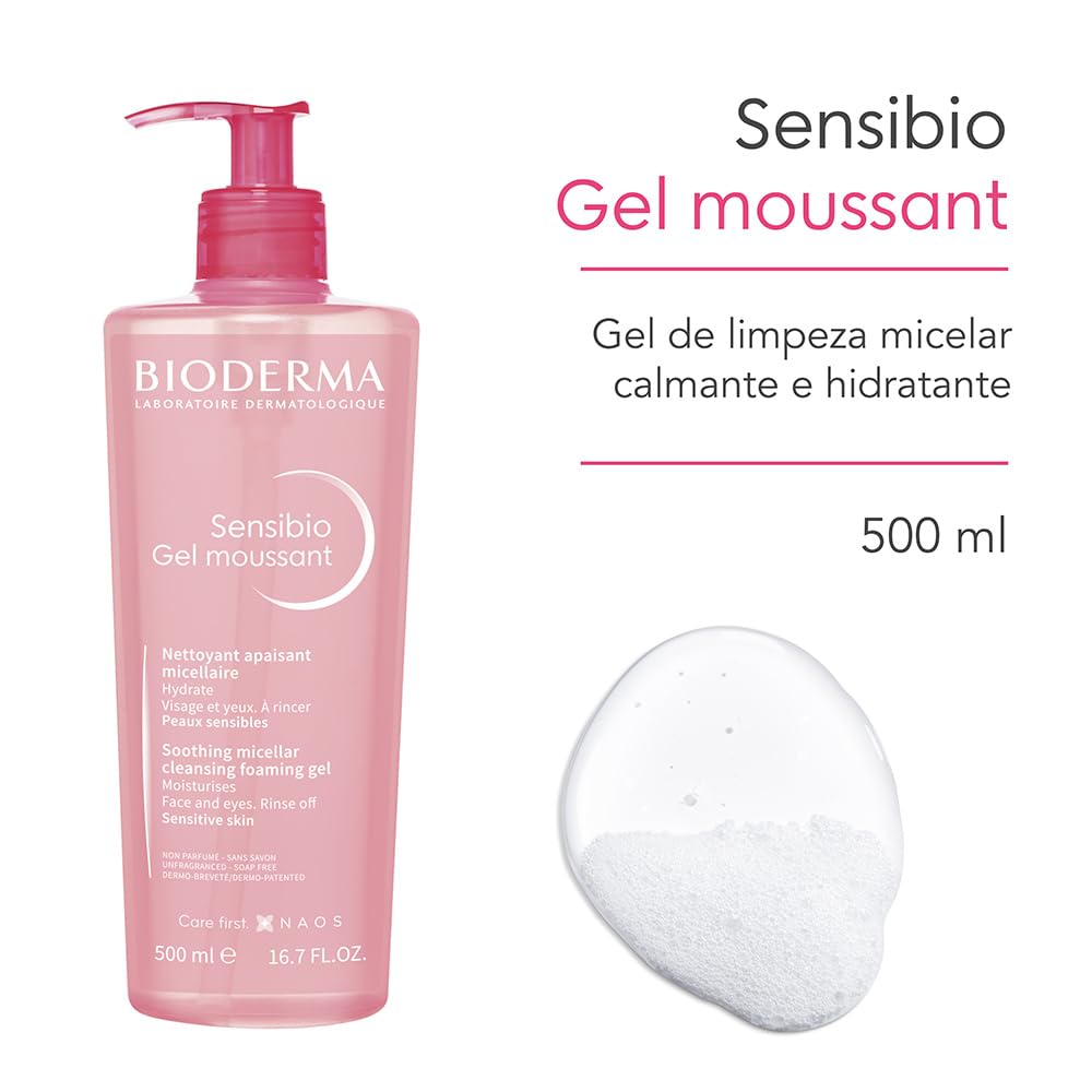 Bioderma Sensibio Gel Moussant 500ML - CAASP Shop