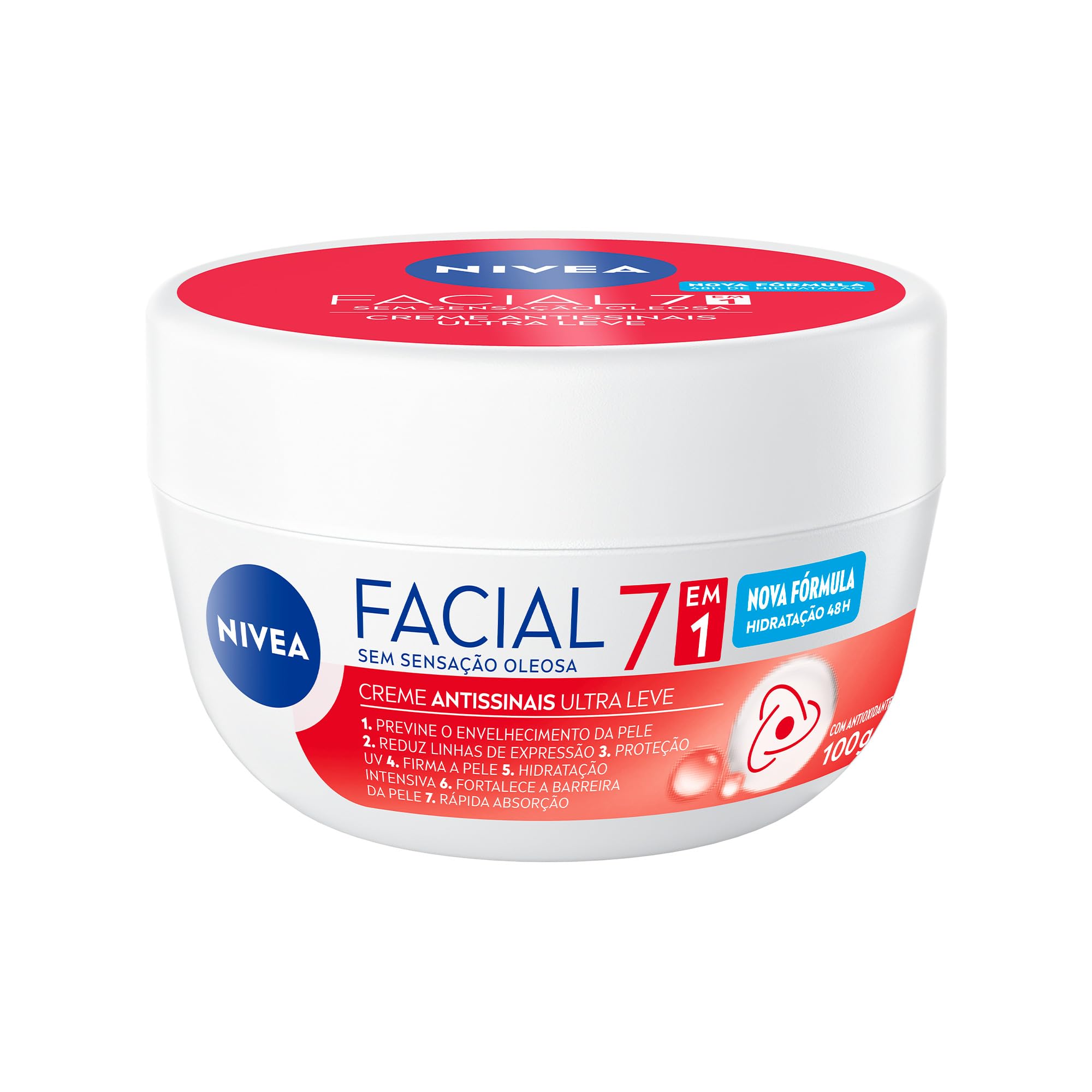 Nivea Facial Creme Antissinais 100G - CAASP Shop
