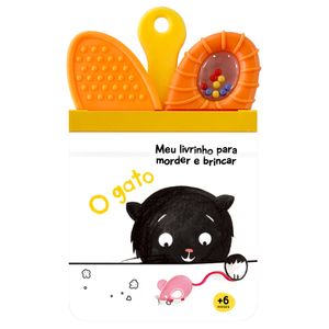 MEU LIVRINHO PARA MORDER E BRINCAR - O GATO