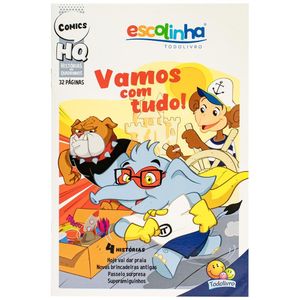 VAMOS COM TUDO! - ESCOLINHA HISTORIAS EM QUADRINHOS