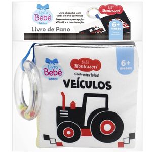 VEICULOS - BABY MONTESSORI - CONTRASTES FOFOS!